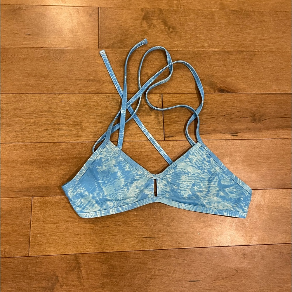Jolyn Vent Bikini Top- print